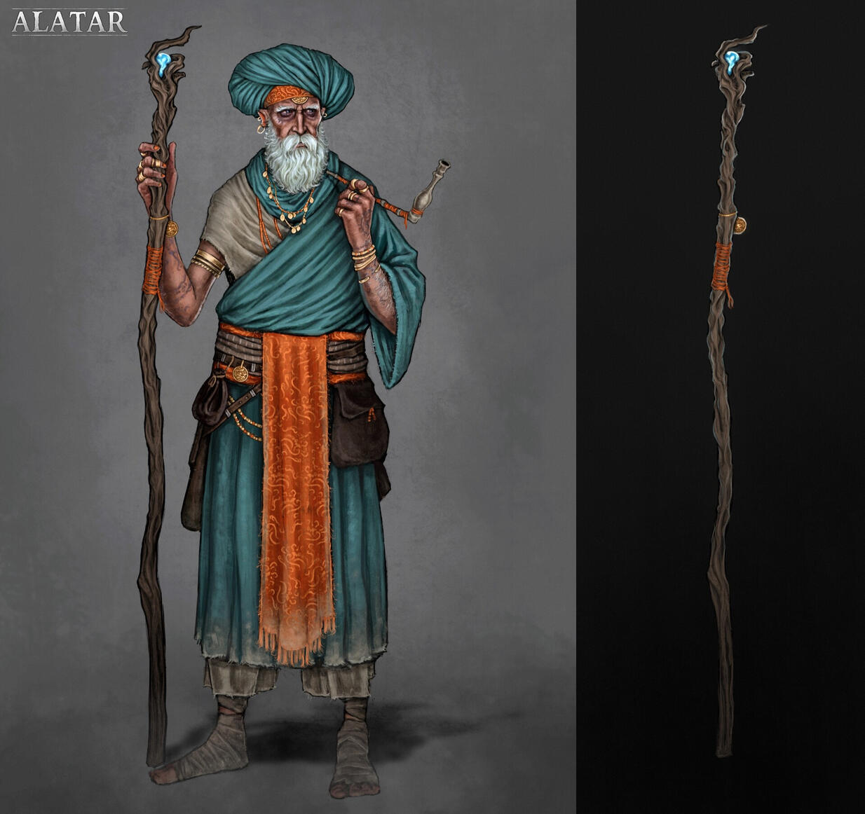 Alatar + Staff